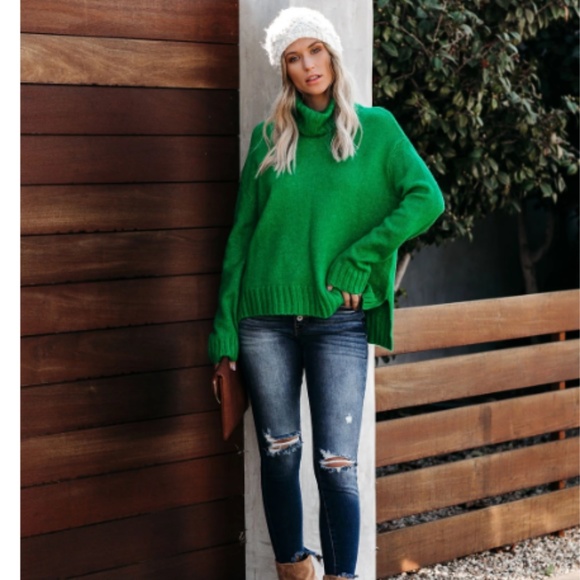 KENDRA Knit Turtleneck Sweater - Picture 7 of 8